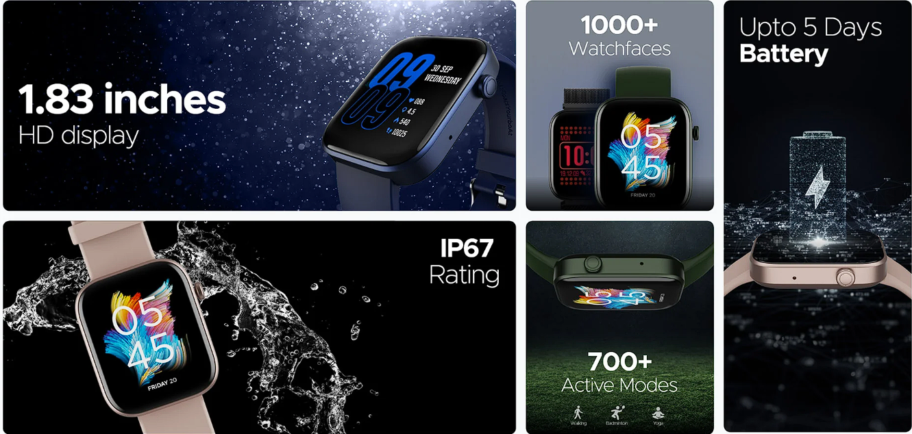 boAt Storm Call 2 Smartwatch