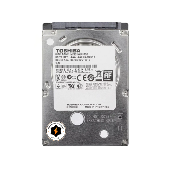 Toshiba 1TB Laptop Hard Disk Drive
