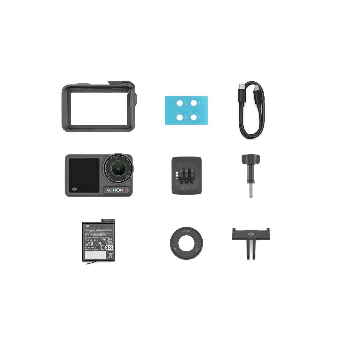 DJI Osmo Action 4 Standard Combo 1 DJI Osmo Action 4 Standard Combo