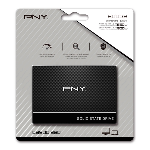 PNY CS900 500GB 3D NAND 2.5" SATA SSD
