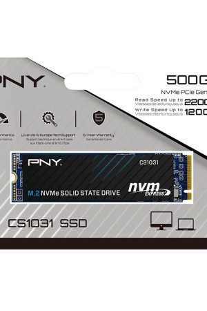 PNY CS1031 M.2 2280 NVMe Gen3x4 500GB SSD