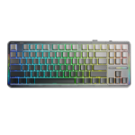 Aula F87 Pro Gradient Grey Reaper Switch Hot Swappable Mechanical Keyboard