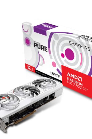 SAPPHIRE PURE AMD Radeon RX 7700 XT 12GB Gaming Graphics Card