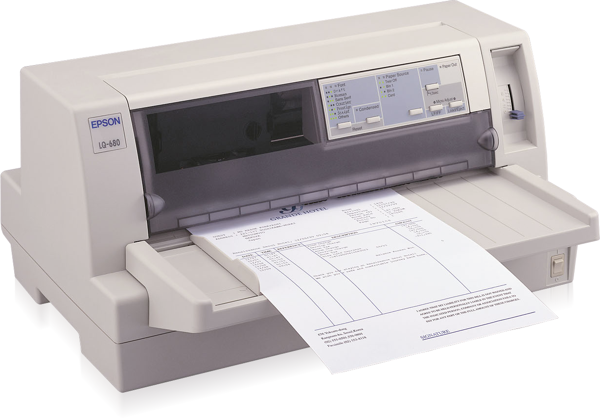 Epson LQ 680 Pro Dot Matrix Printer 1 Epson LQ 680 Pro Dot Matrix Printer