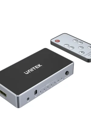Unitek V1110A 4K HDMI Switch 5 In 1 Out