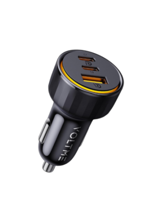 VOLTME Cazo Series 65W (C+C+A) Car Charger