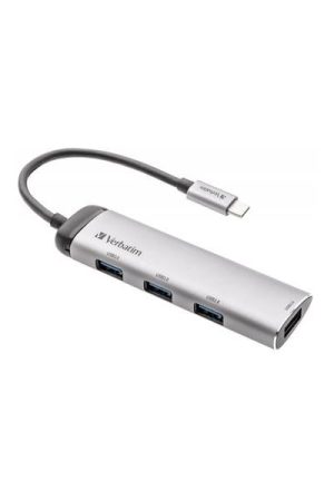 VERBATIM USB-C Multiport HUB 4-Port USB 3.2 GEN 1 Type A
