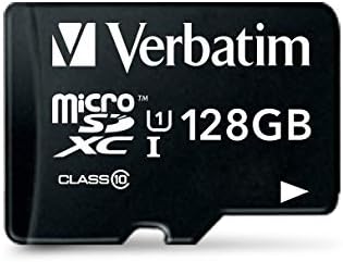 Verbatim 128GB Class 10 UHS-I Premium microSDXC Memory Card 1 Verbatim 128GB Class 10 UHS-I Premium microSDXC Memory Card