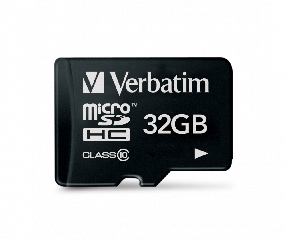Verbatim 32GB Class 10 MicroSDHC Card 1 Verbatim 32GB Class 10 MicroSDHC Card