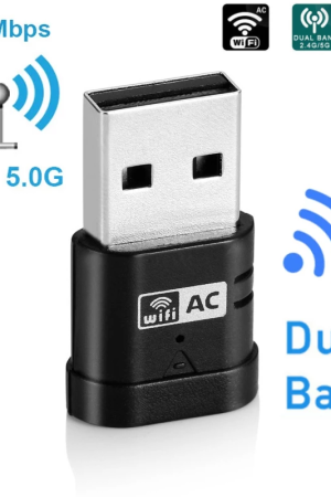 Next Dual Band USB WiFi Network Adapter AC600 5GHz 2.4GHz