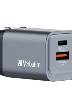 Verbatim GNC-35 GaN 35W 2 Port Charger