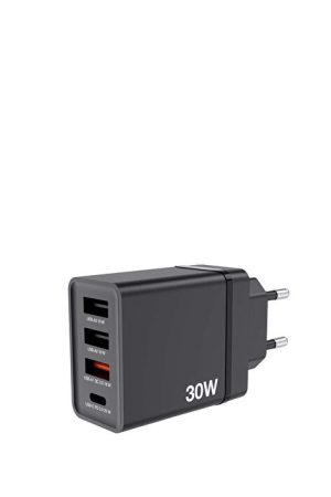 Verbatim CHR-30EU1 30W 4-Port USB Wall Charger