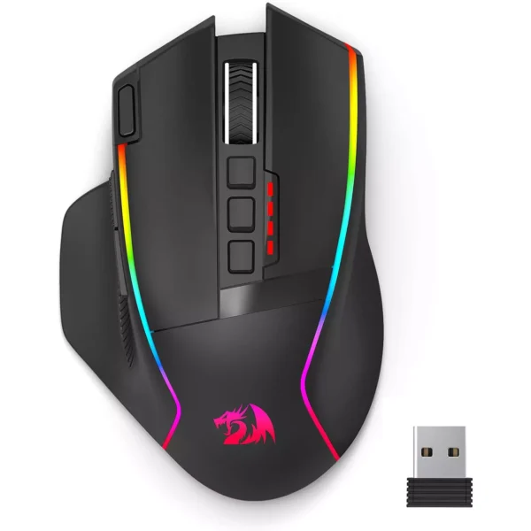 Redragon SWAIN M915RGB Wireless Gaming Mouse 1 Redragon SWAIN M915RGB Wireless Gaming Mouse