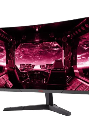 KOORUI 27″ QHD 2K Curved Gaming Monitor 144Hz
