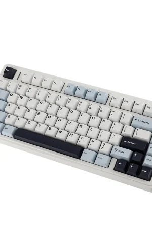 AULA F75 75% Mechanical Keyboard Glaciar Blue Ice Vain Linear Switch