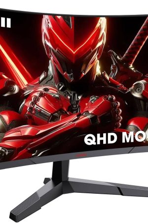 KOORUI 27E6QCA 27inch Gaming 180Hz 2K Curved Monitor
