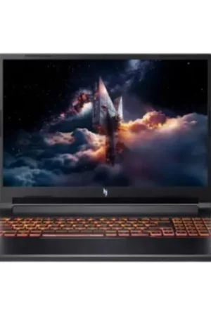 Acer Nitro V 16 AI 2025 (AMD Ryzen 5 240 Processor | 16GB RAM | 512GB SSD | NVIDIA GeForce RTX 5050 8GB Graphics | Backlit Keyboard | 16″ WUXGA FHD+ 180Hz IPS Display)