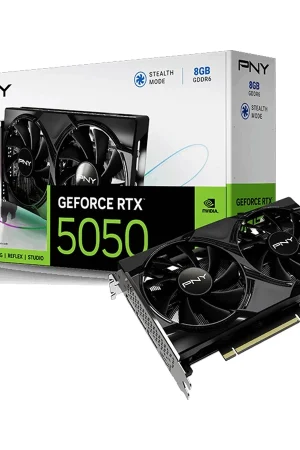 PNY GeForce RTX 5050 8GB Dual Fan Graphics Card
