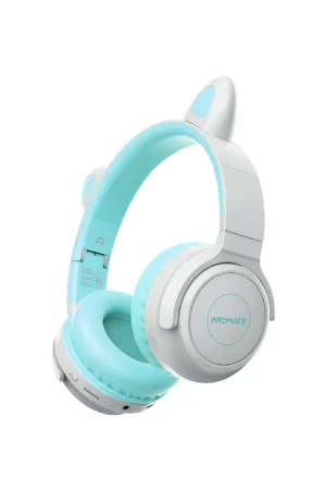 PROMATE KidSafe Kawaii Style Wireless Kids Headphone