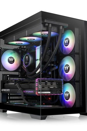 Thermaltake View 380 TG ARGB ATX PC Case-Black