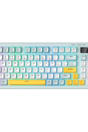Onikuma G80 94-Key RGB Tri-Mode Membrane Keyboard