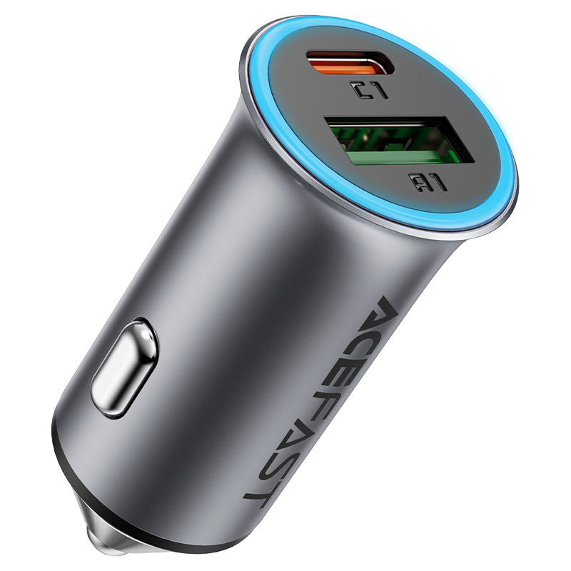 ACEFAST B16 95W Dual Port Metal Car Charger 1 ACEFAST B16 95W Dual Port Metal Car Charger