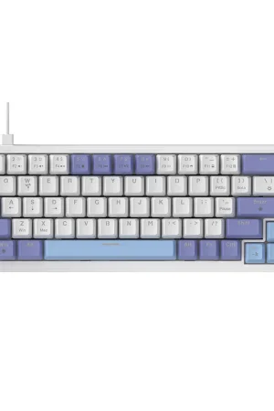 AJAZZ AK690 Maillard Switch Purple White Keyboard