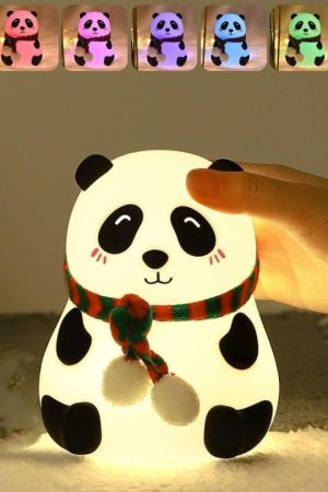 Panda Silicone Night Light – Tap Control