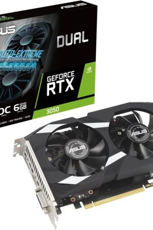ASUS Dual GeForce RTX 3050 6GB OC Graphics Card