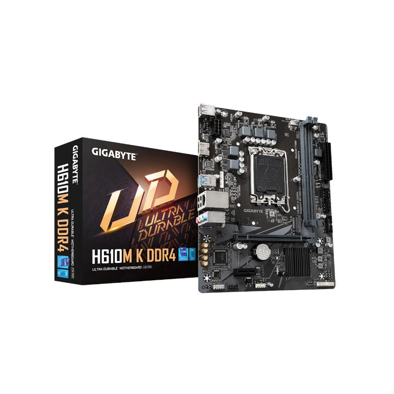 Gigabyte H610M K DDR4 Motherboard 1 Gigabyte H610M K DDR4 Motherboard